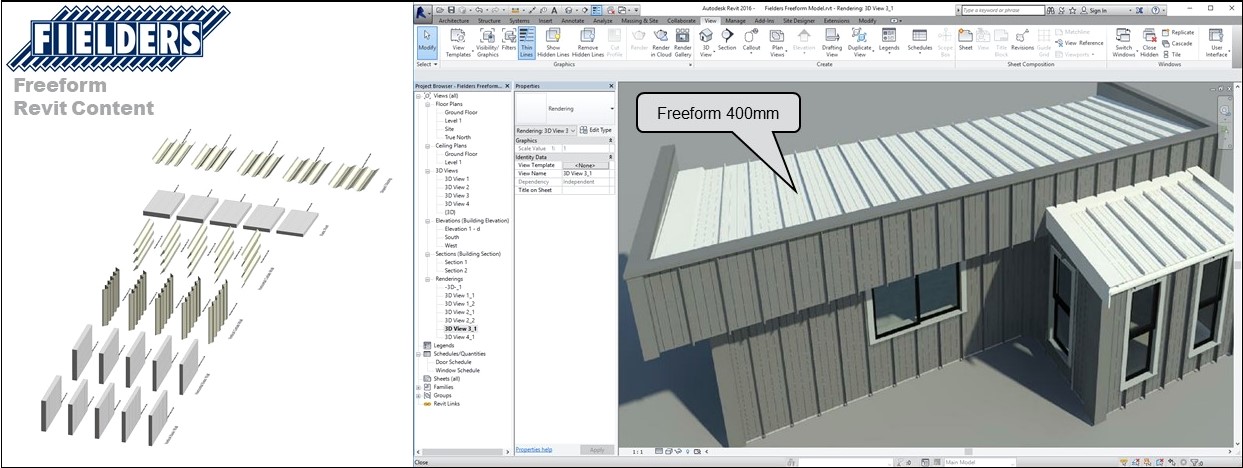 How To Use Fielders Freeform Revit, How To Make Corrugated Metal In Revit
